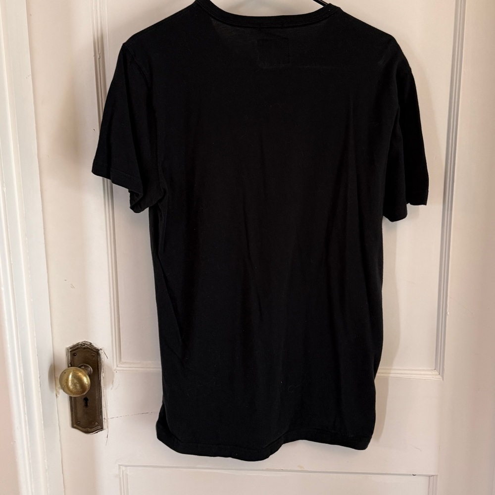 Abercrombie & Fitch Black Henley Shirt - Picture 4 of 4